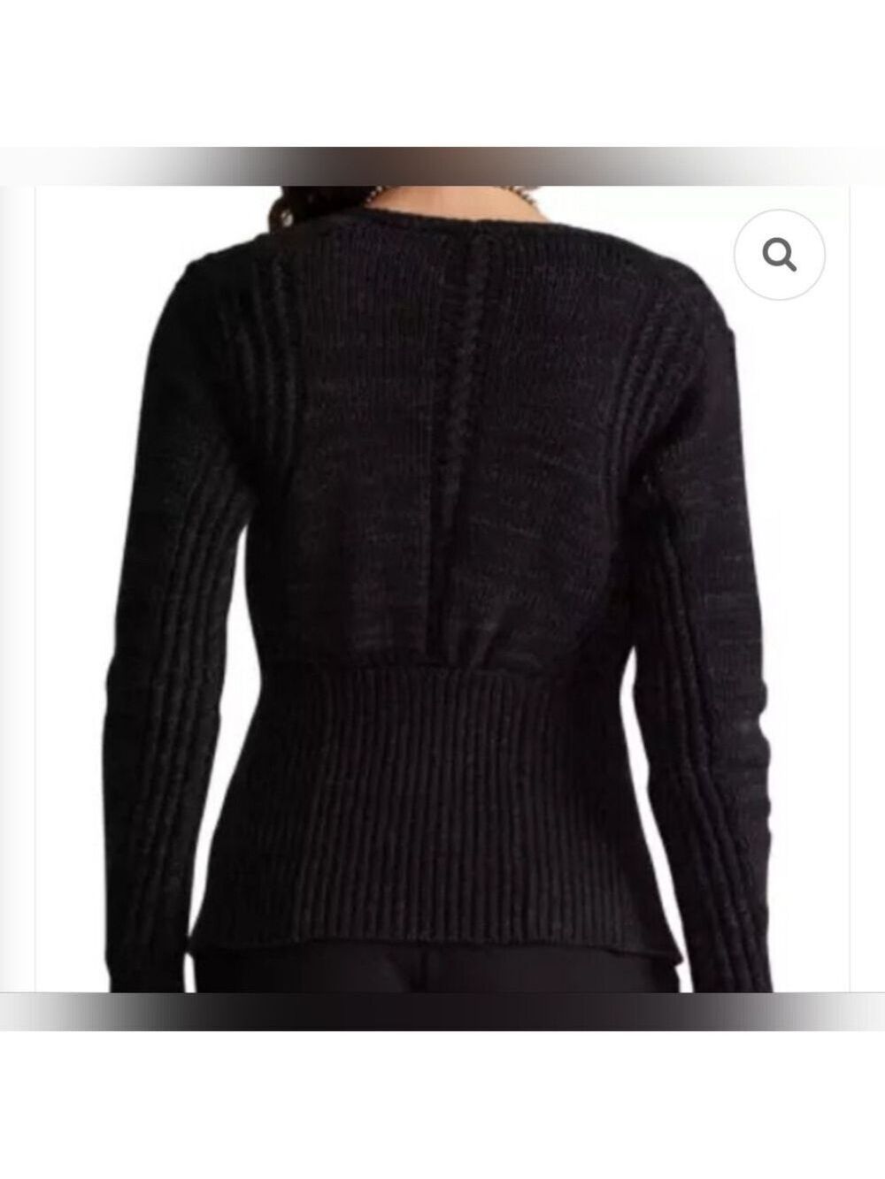 Polo Ralph Lauren Women's Cotton Blend Textured Cardigan - Picture 2 of 8